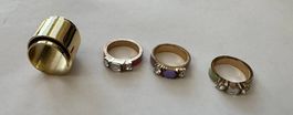 Armreifen und Ringe