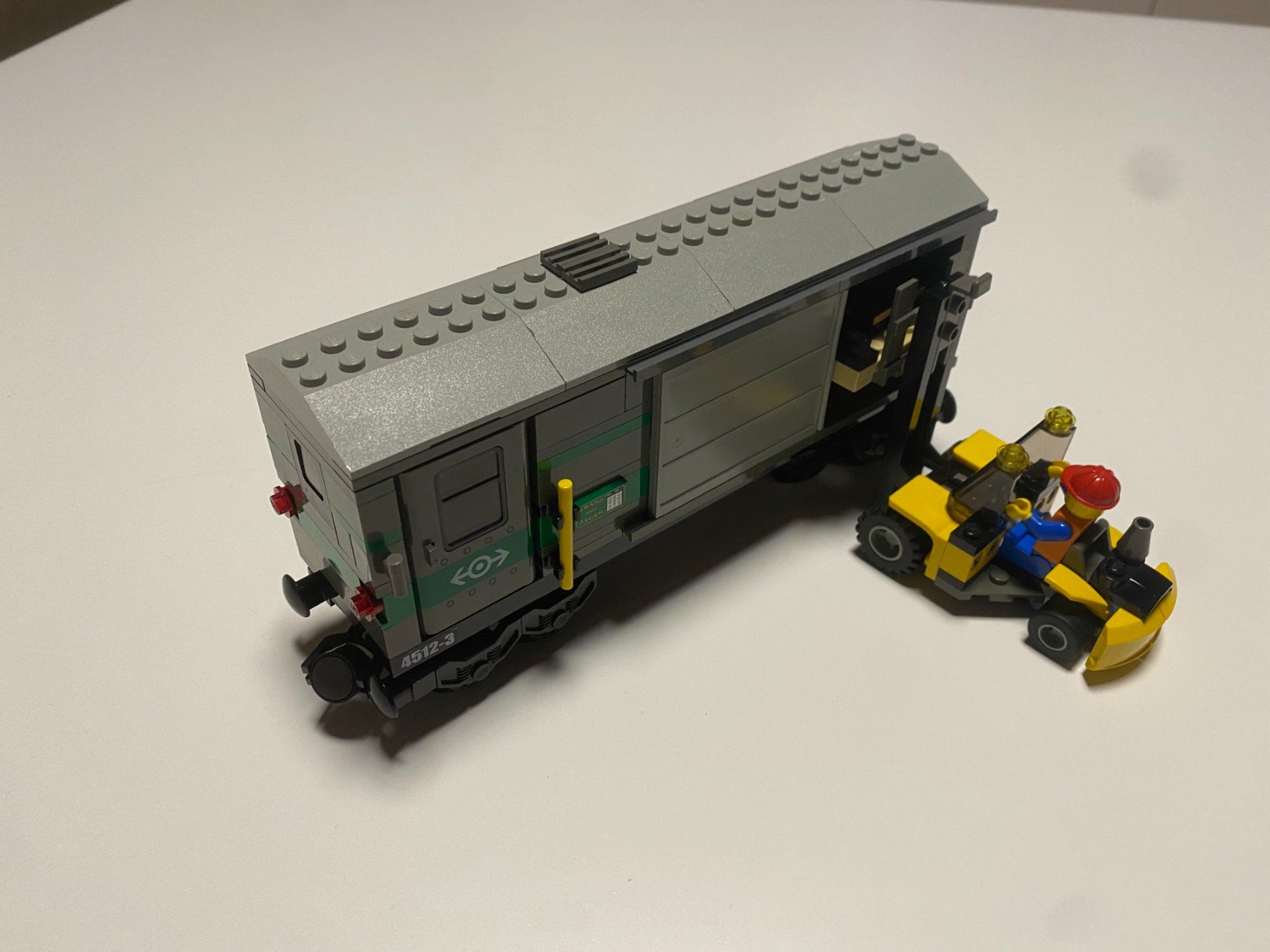 Lego Giocattoli: LEGO - TOLLER - EISENBAHN - CARGO - WAGON - MIT - STAPLER – Usato da Gelterkinden venduto da ajdt4 1