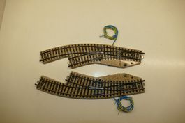 Märklin H0: M-Bogenweichenpaar Einheit 4