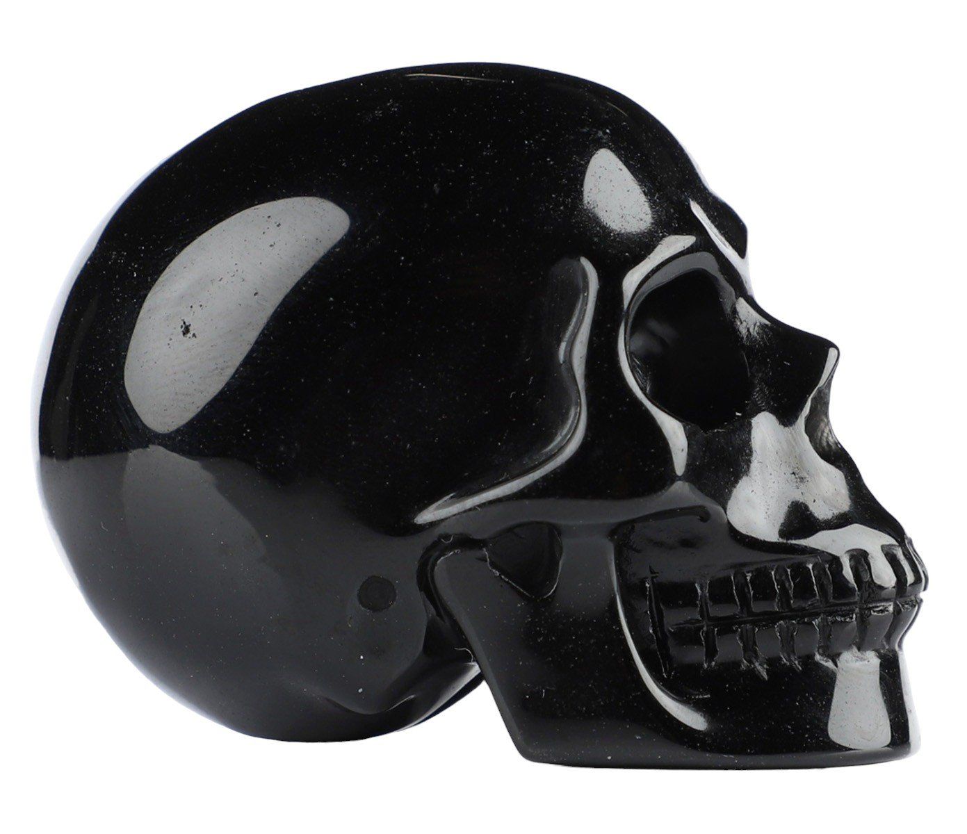 Minerali & Pietre curative: Black Osidian Skull – Nuovo (secondo la descrizione) da Walenstadt venduto da vkt_qc8d 1