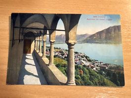 Locarno alte Ansichtskarte Madonna del Sasso