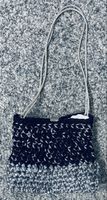 Chic Handtasche,,Schwarz/Silber, Festlich & Elegant