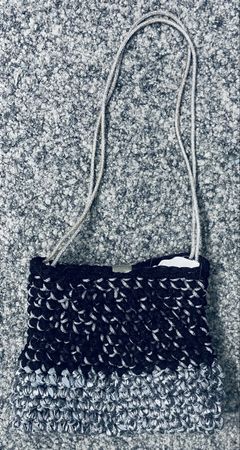 Chic Handtasche,,Schwarz/Silber, Festlich & Elegant