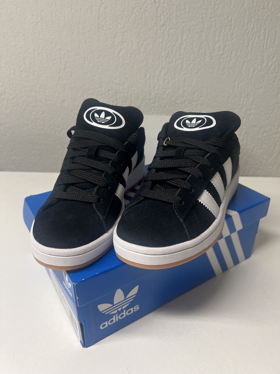 Adidas Scarpe da uomo: Adidas Campus Black White EU 38 – Nuovo e nell'imballaggio originale da Dübendorf venduto da Sneaker_Seller 1