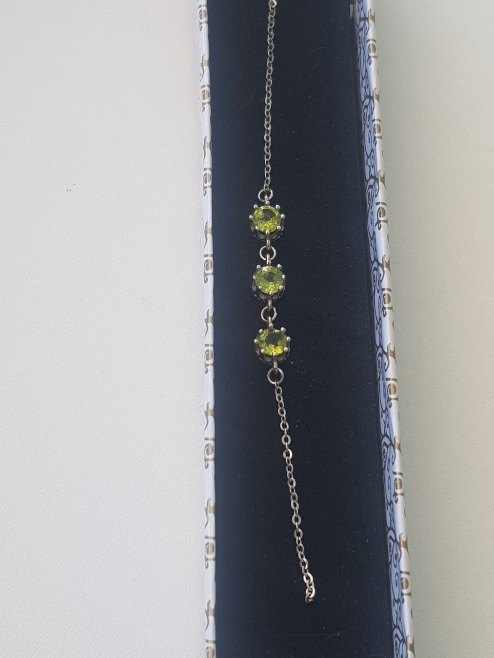 Armbänder & -reifen: Silber Armband mit Olivin, Peridot – Neu und originalverpackt aus Wolhusen von toni079 1