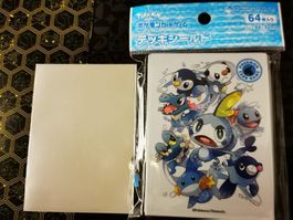 Pokemon TCG Premium Card Sleeves Water Starter - Wasser *NEU
