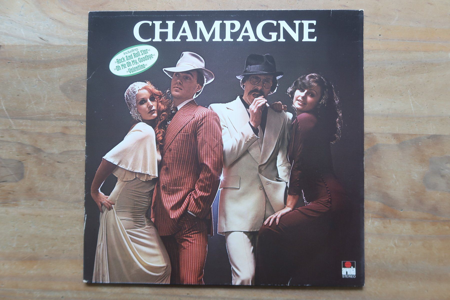Schallplatten: CHAMPAGNE - ST - mit Rock 'n Roll StarVINYL LP – Gebraucht aus Basel von Patiscat