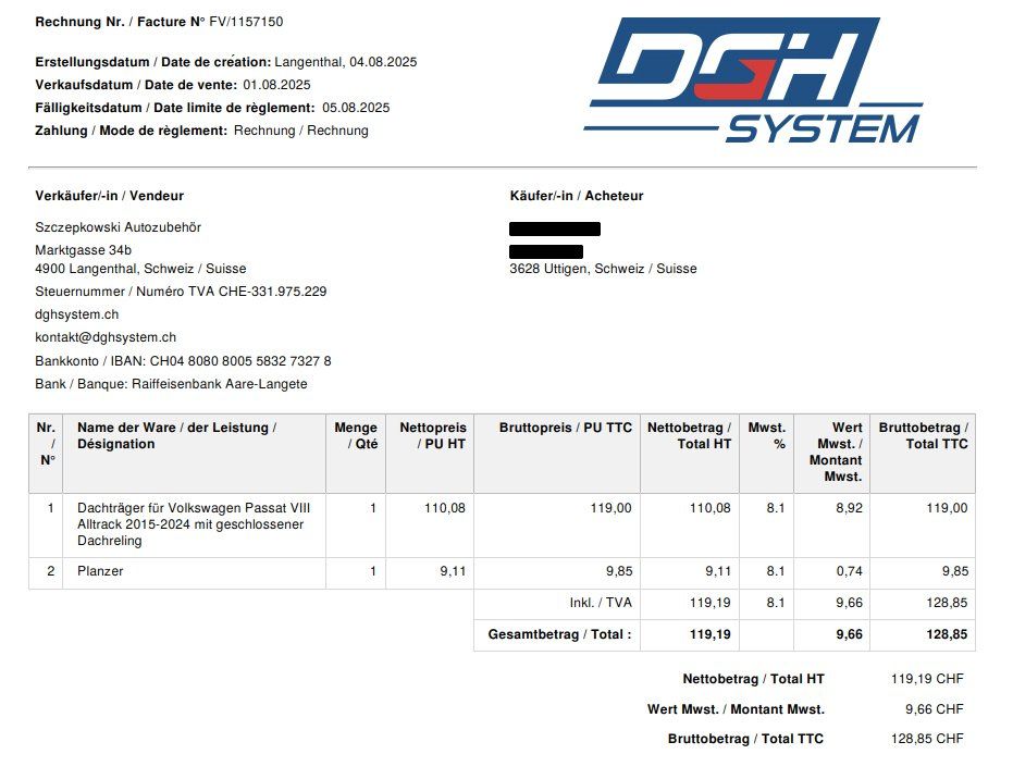 Modula Case System Portapacchi: Gepäckträger Modula Oval Bar  MOCSOB0AL00000006 – Nuovo (secondo la descrizione) da Uttigen venduto da Mb10001 4