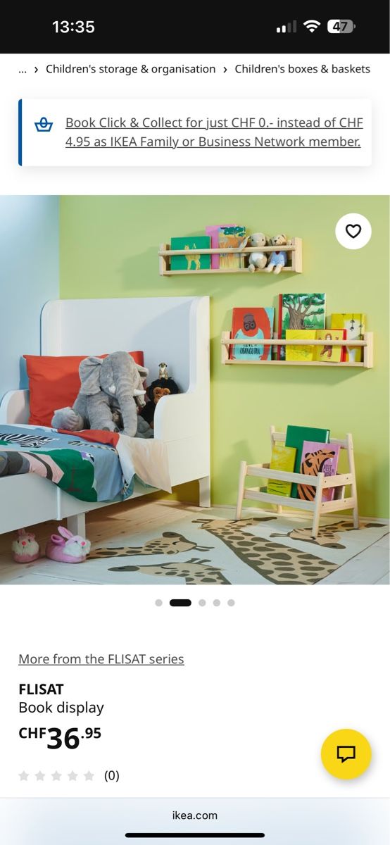 Scaffali: IKEA FLISAT Kids book display – Nuovo (secondo la descrizione) da Würenlos venduto da sue_wp8k 4
