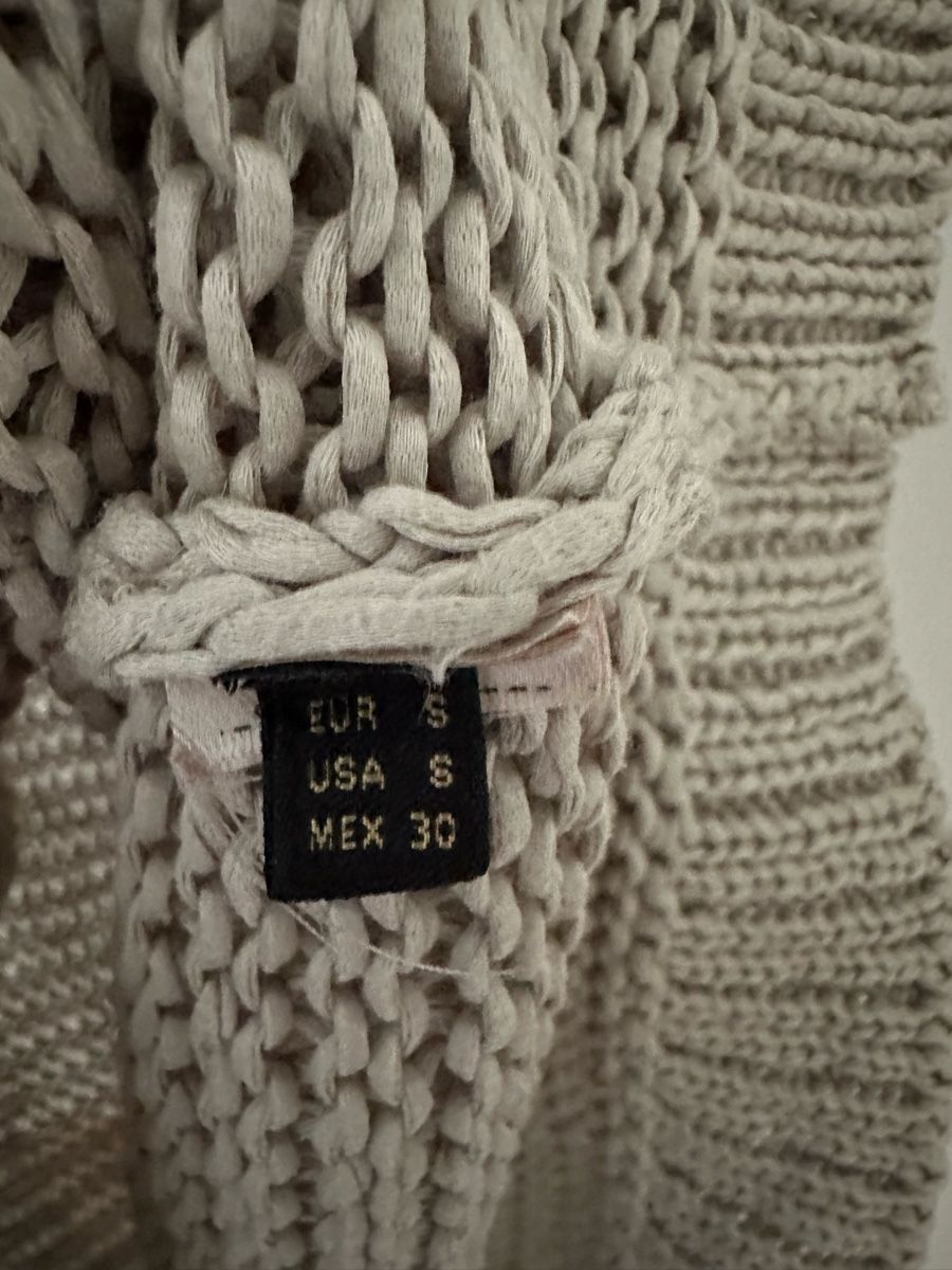 Massimo Dutti Top: Massimo Dutti, Stricktop, beige, Gr. S, wie neu – Nuovo (secondo la descrizione) da Zürich venduto da anouk_8008 4