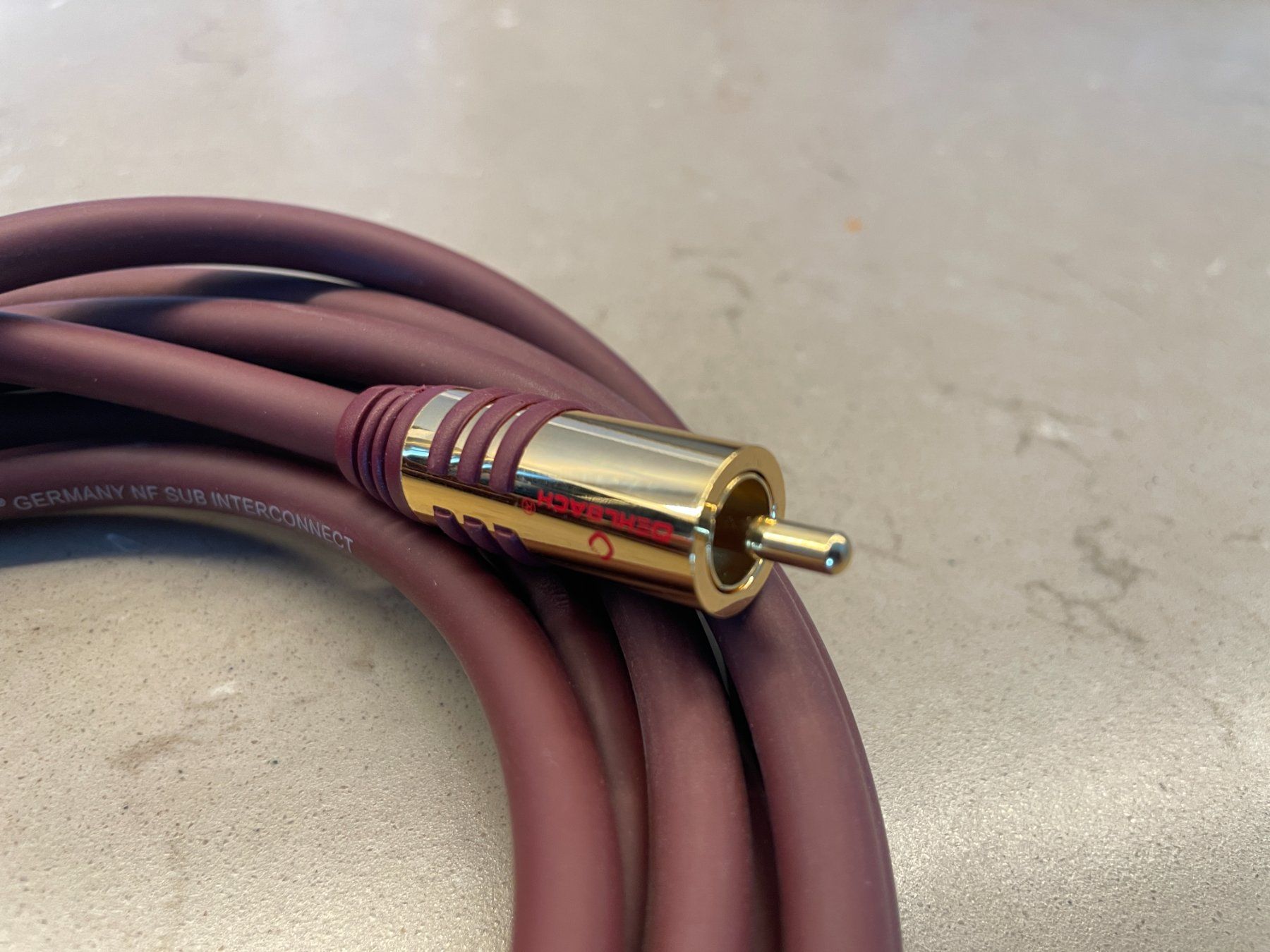 Oehlbach Kabel: Oehlbach Nf Sub - Subwoofer Cinch-Kabel 3m – Gebraucht aus Kilchberg ZH von xelion 1
