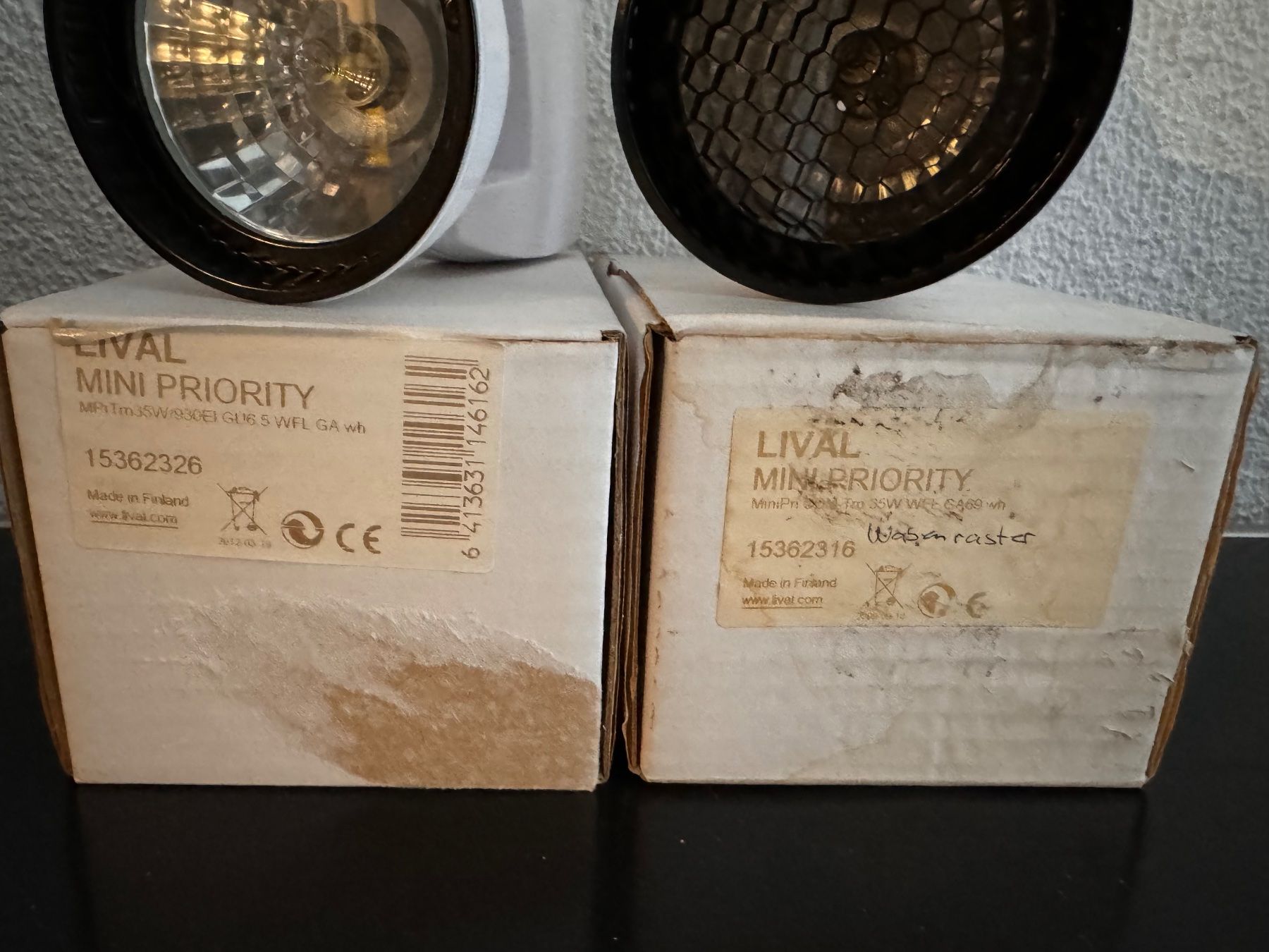 Lampade: 2 Stück Lival Mini Priority Schienenstrahler – Nuovo e nell'imballaggio originale da Wilderswil venduto da Renaissance1 2