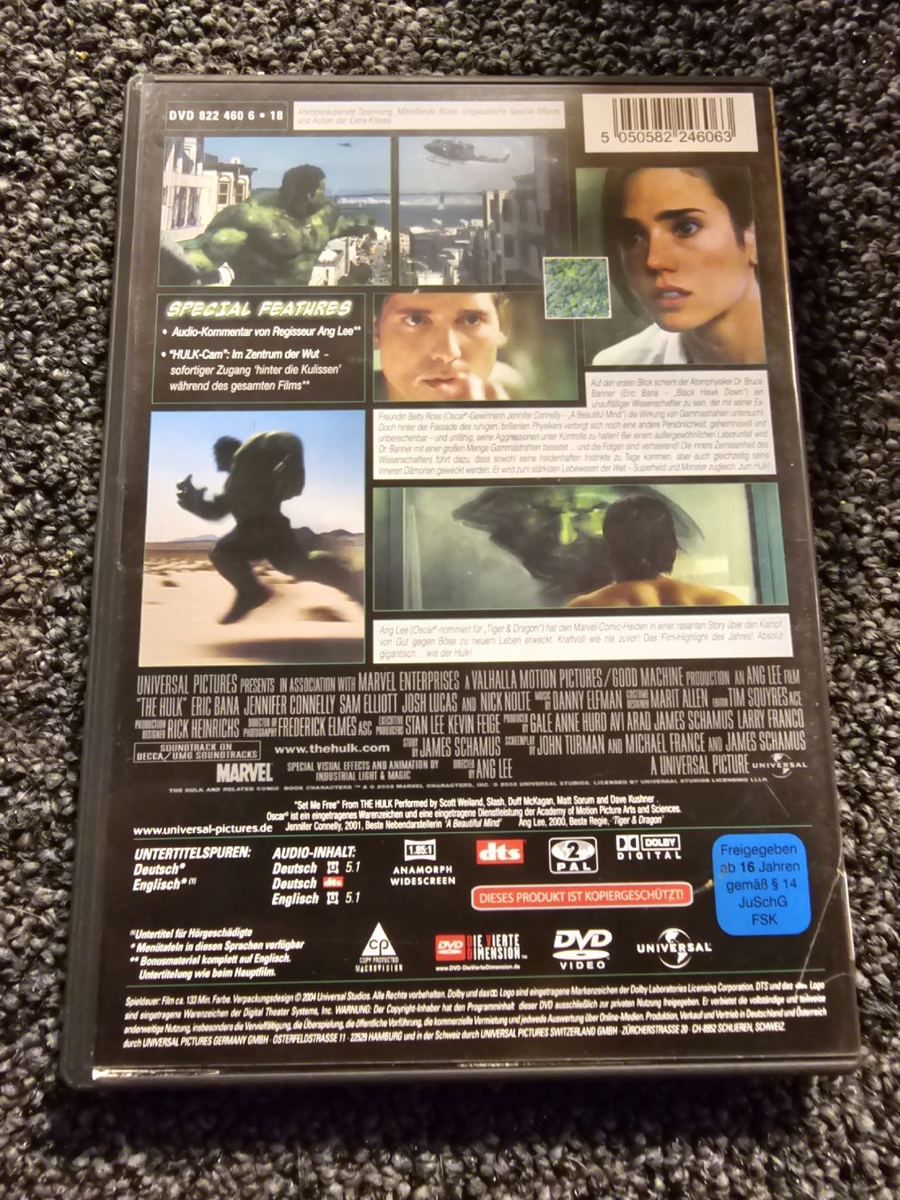 Tutti i DVDs: DVD Hulk Single (21395) – Usato da Ruswil venduto da jan_bxl5 1