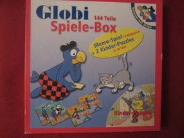 GLOBI SPIEL-BOX MIT KARTENSPIEL UND CD!!!
