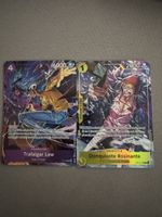 LAW promo P-093 and Rosinante OP12-108 one piece card game