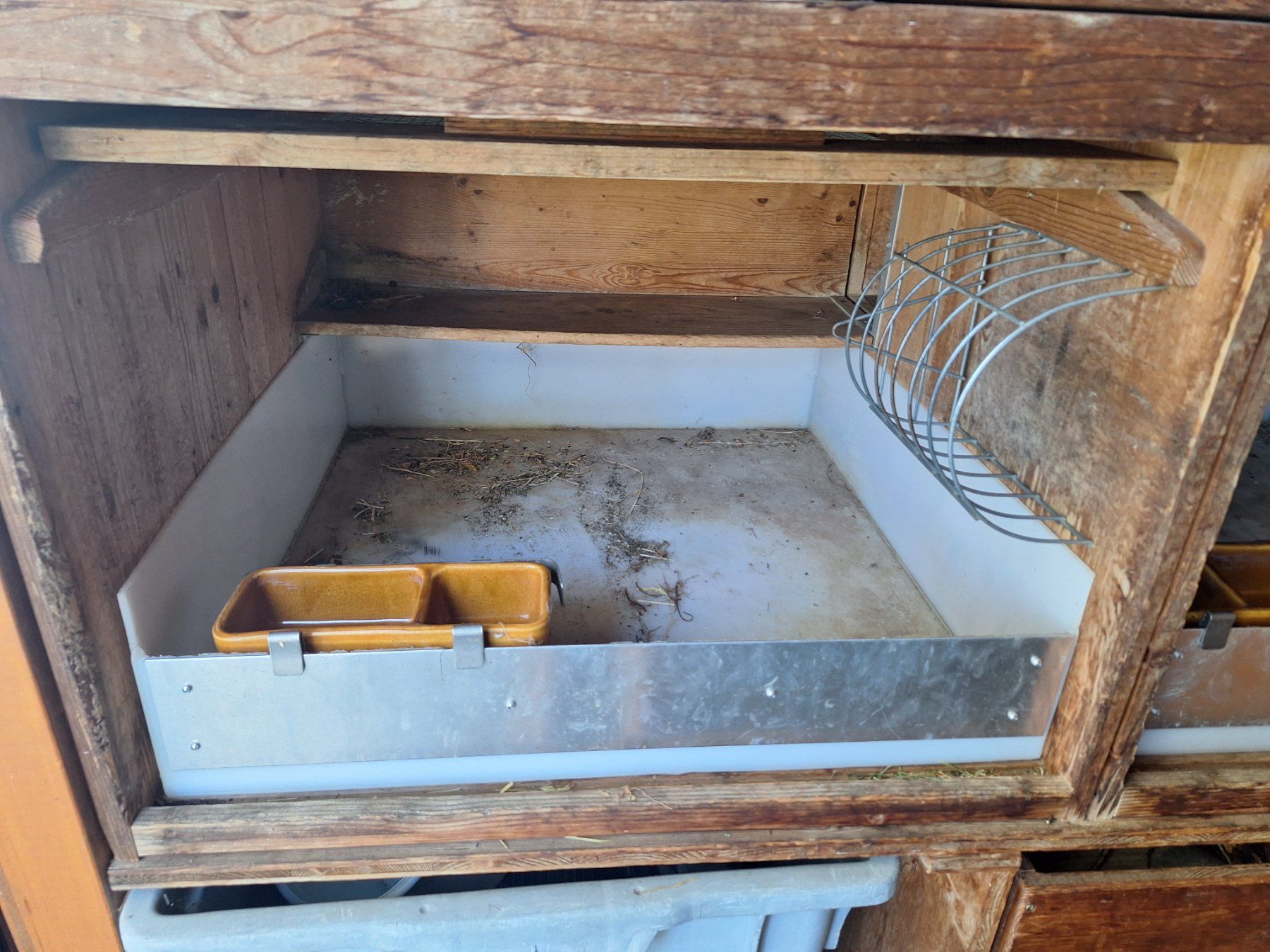 Gabbie, trasporto & Sicurezza: Kaninchenstall Holz mit 4 Elementboxen – Usato da Uznach venduto da Carlsson80 2
