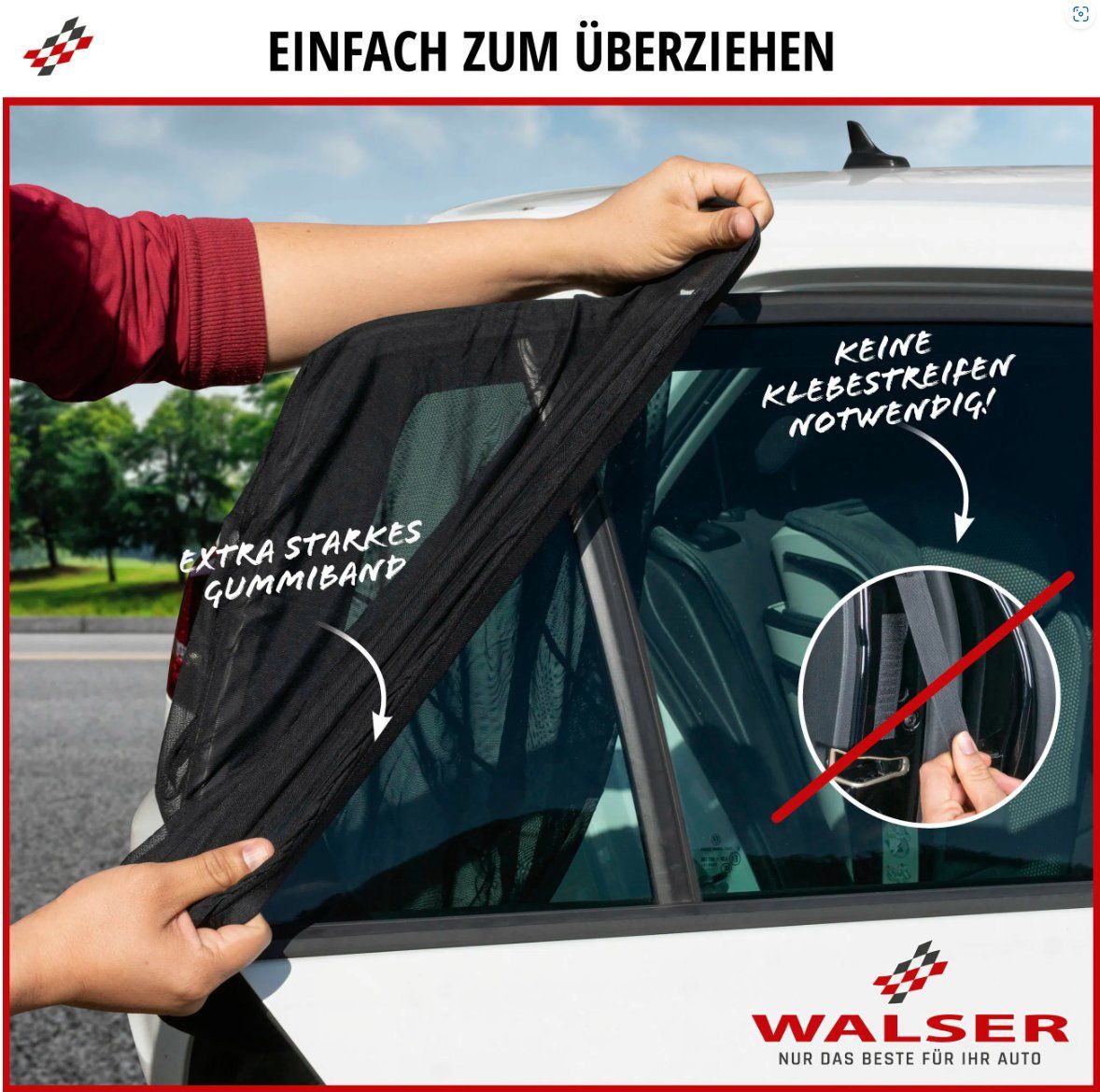 Accessori per altri veicoli: Sonnenschutz Window Sock 2er Set Sonnenblenden – Nuovo e nell'imballaggio originale da Koppigen venduto da Bracher_Mail-House 4