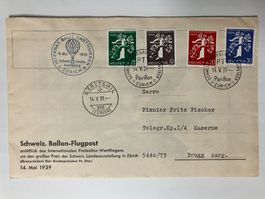 1939, Ballon-Post-Brief