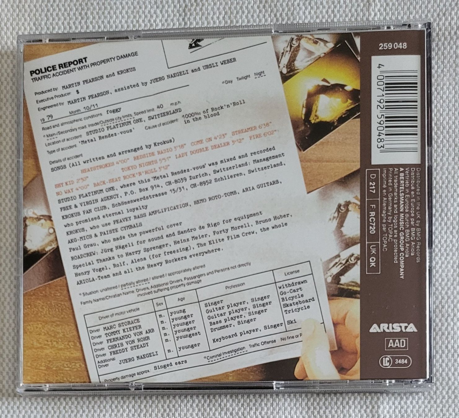 CDs: Krokus – D'occasion à Villars-sur-glane par Epsilonhike 1