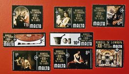 MALTA EUROPA KUNST ART AUSSTELLUNG GEMÄLDE 1970** POSTFRISCH