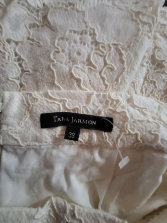 Robe Tara Jarmon En Soie Grise Taille 38 - Style évasé Genou - Comme Neuve