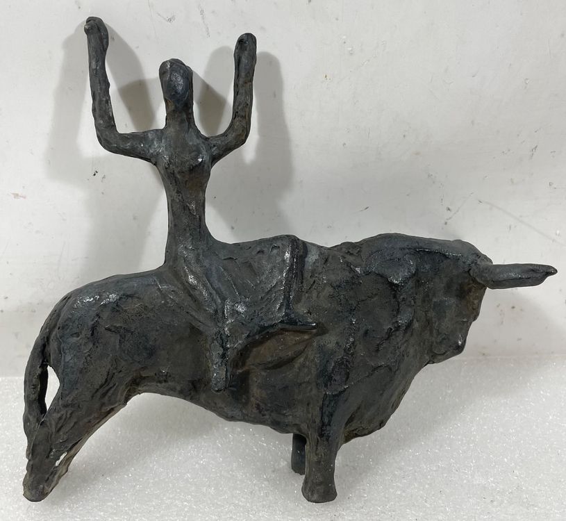 Paul Bianchi (1920-1973) Bronze Skulptur - Minotaure (Gebraucht) in ...