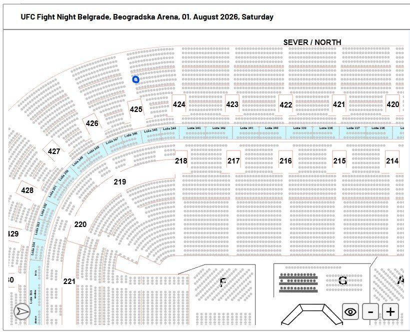 Tickets: UFC BELGRAD 01.08.2026 1 Ticket – Neu und originalverpackt aus Untersiggenthal von HK-D 3