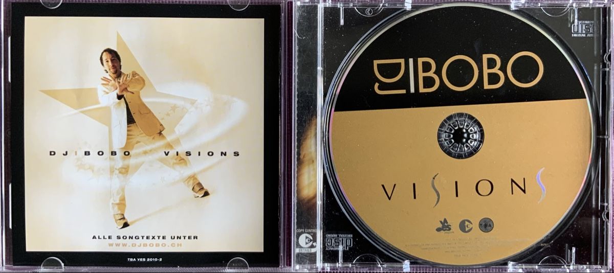 CDs: (CD) DJ Bobo „Visions“ – Gebraucht aus Serneus von kowalsky1 2