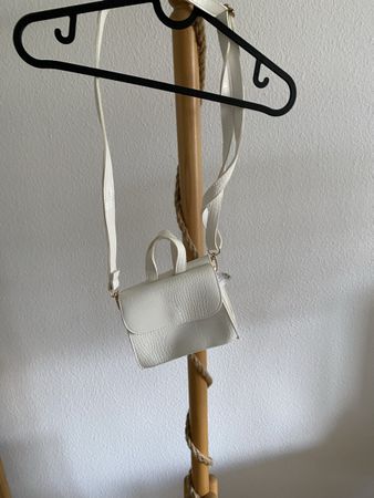 Weisse Handtasche, neuwertig, Mini Bag für den Sommer!