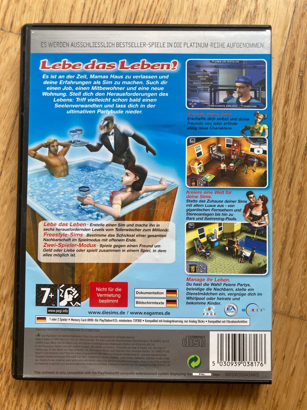 Jeux: The Sims – D'occasion à Anglikon par pap_8k9v 1