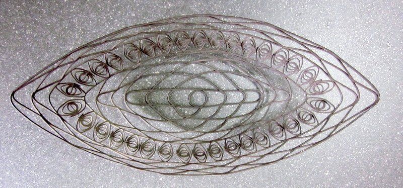 Sonstiges für Haushalt & Wohnen: Früchtekorb, Obstkorbschale aus Draht in Schiffchenform – Gebraucht aus Bischofszell von raika 4