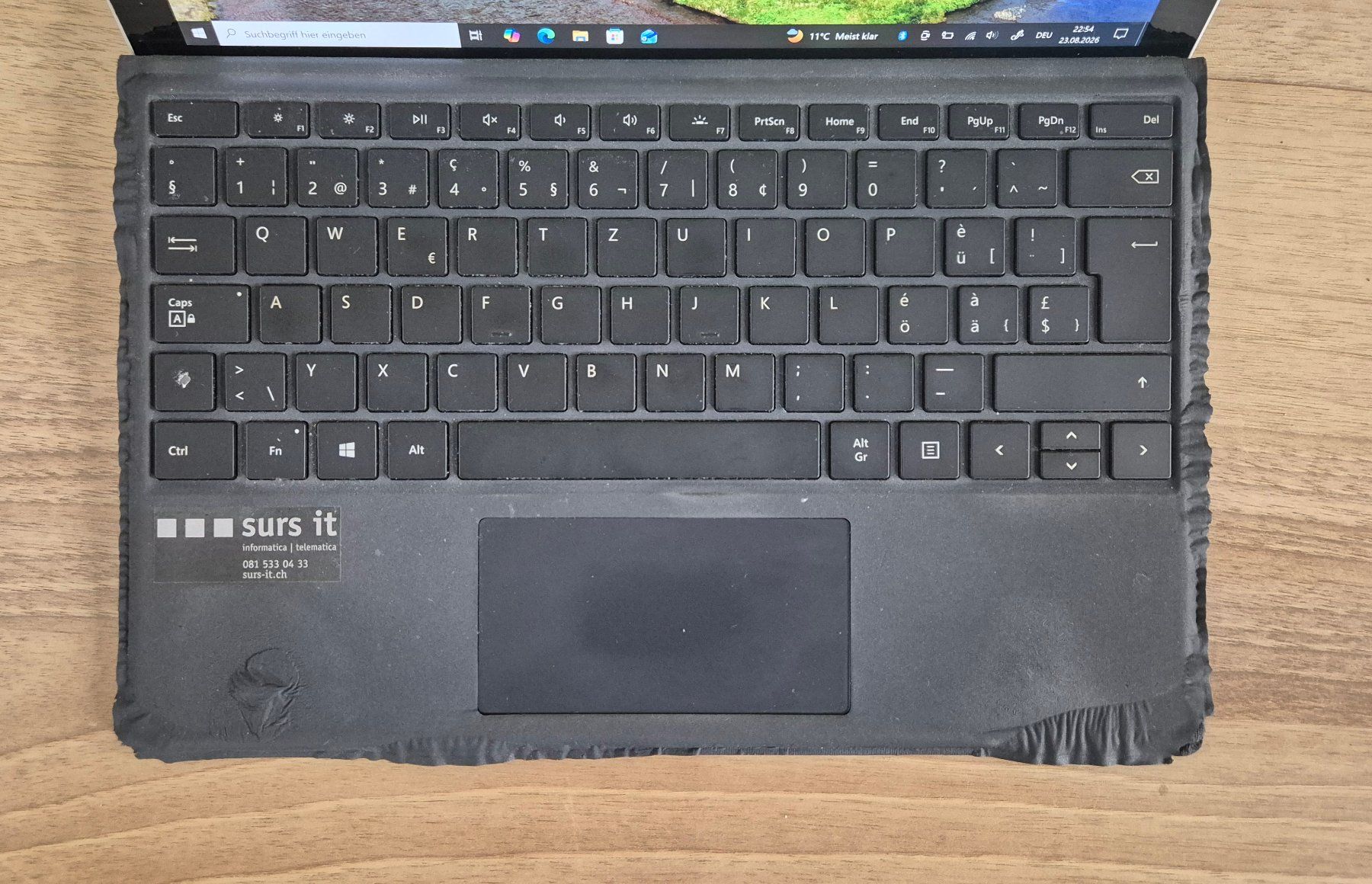 Microsoft Notebooks: Microsoft Surface Pro 5 inkl. Type Cover | nur Netzbetrieb – Gebraucht aus Lumbrein von gianandris 2