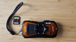 Ricoh WG-80 Kompaktkamera für Outdoorabenteuer & Unterwasser