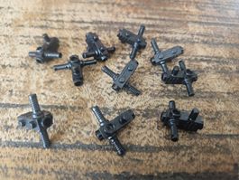 lego 2516 lot de 10 pièces Black Minifigure, Utensil Tool