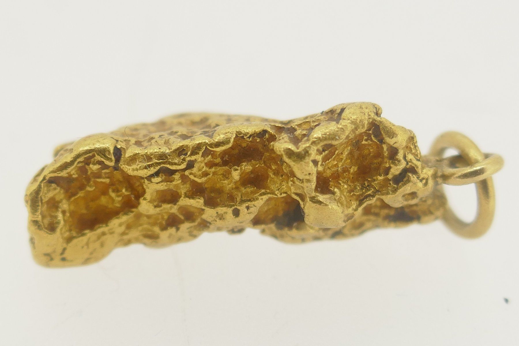 Metalli preziosi: Original GOLD NUGGET 8 gr. mit Öse – Usato da Schaffhausen venduto da swisswatches-andmore 4