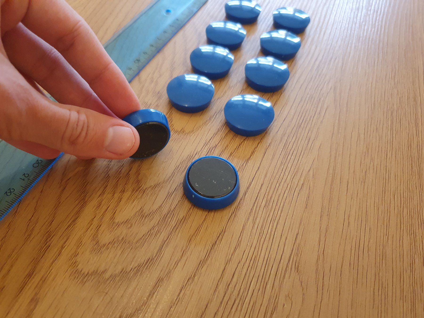 Calamite: 10 blaue Magnete – Usato da Bern venduto da NilsMosi 2