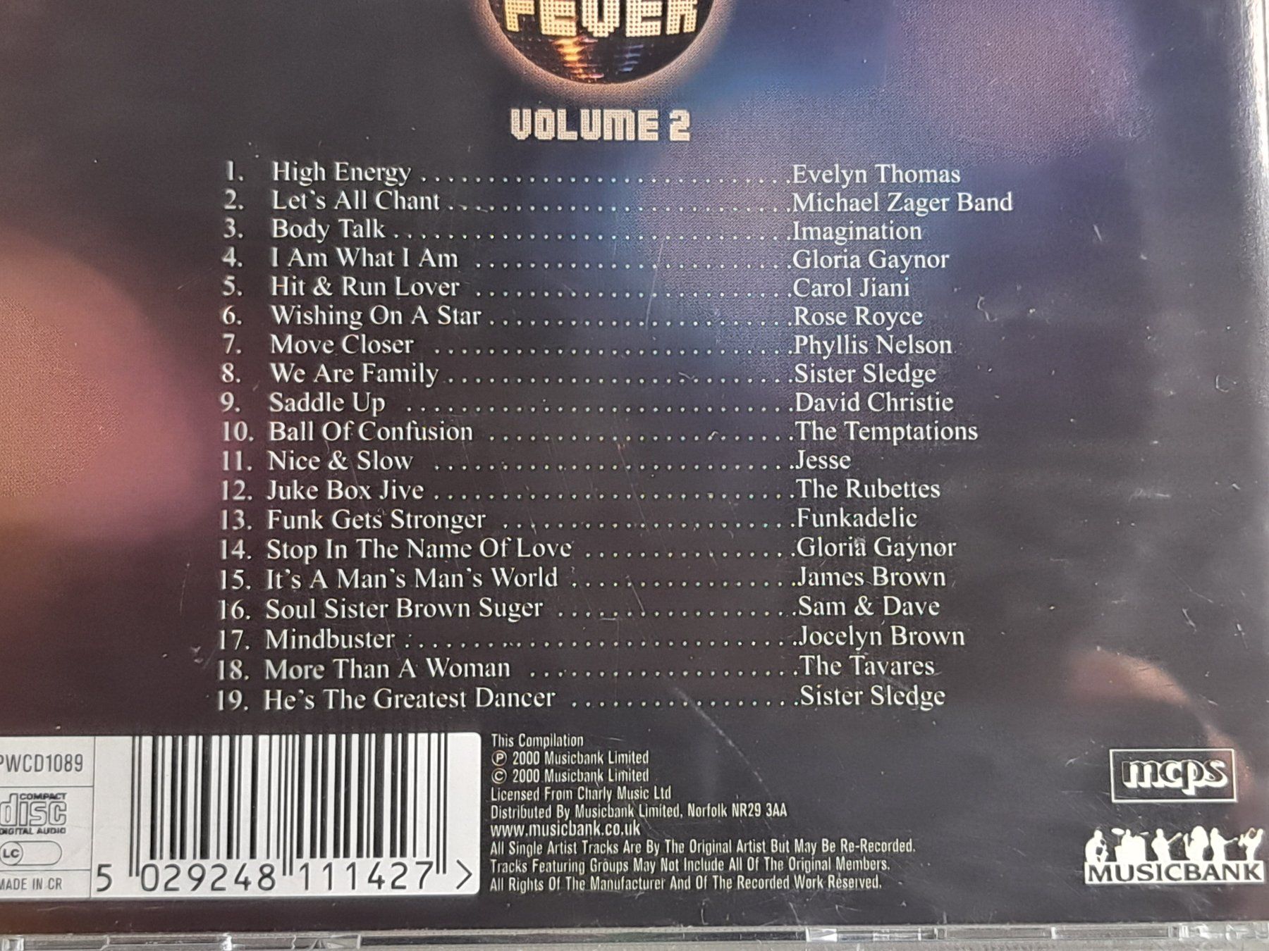 CD: DISCO FEVER (Volume 2) – Usato da Wichtrach venduto da LuckyLuke69 2