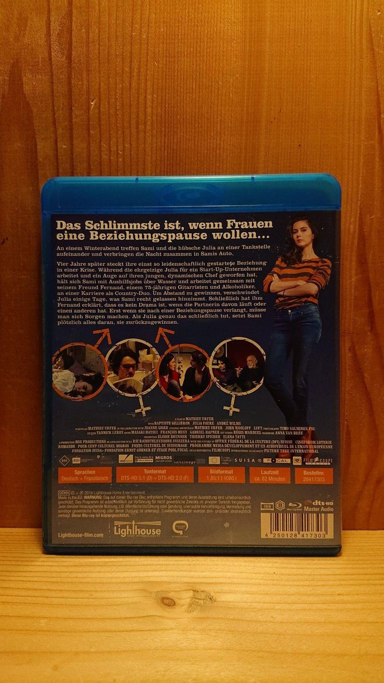 Tutti i DVDs: PAUSE Blu-Ray mit Baptiste Gilliéron und Julia Faure – Usato da Wilderswil venduto da Exebub 1