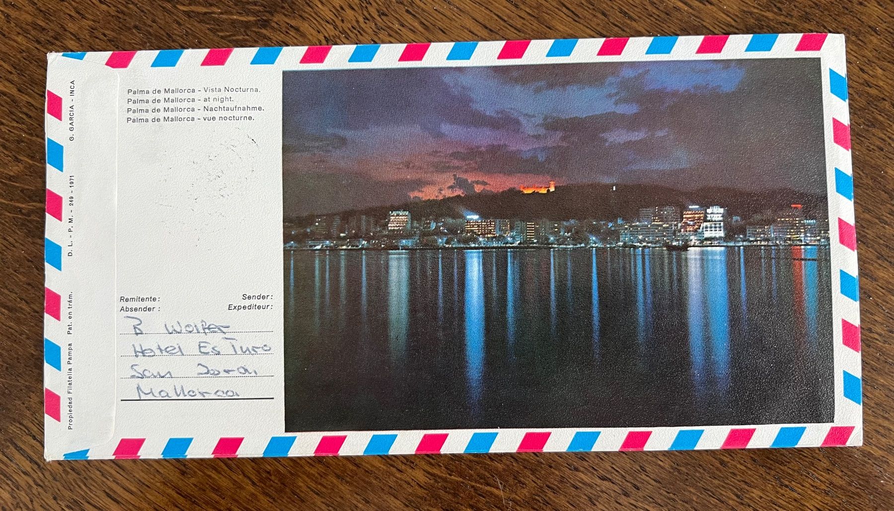 Tutti i francobolli: Luftpost Brief aus Spanien – Usato da Grueningen venduto da ant_qb8l 1