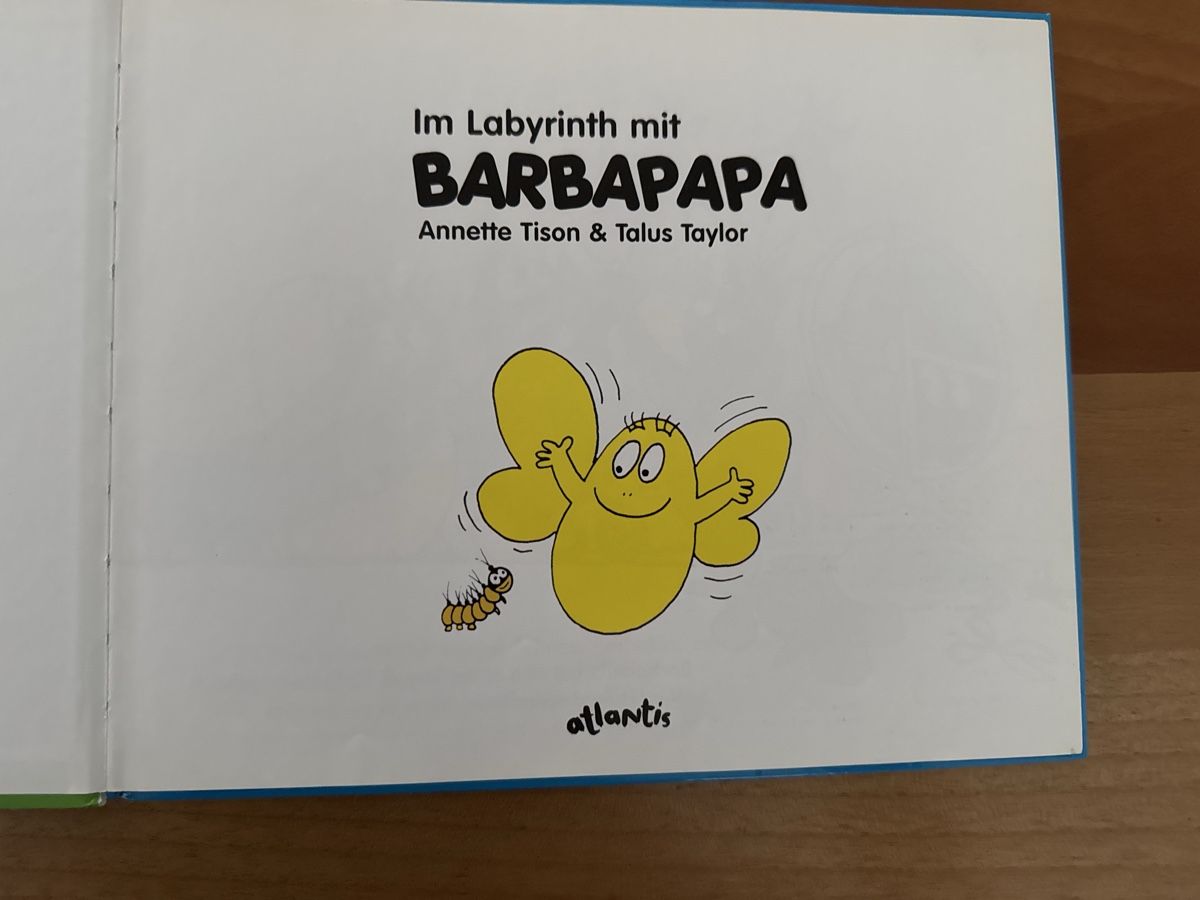 Libri: Barbapapa Buch  Im Labyrinth mit Barbapapa – Usato da Zürich venduto da Smarties13 2