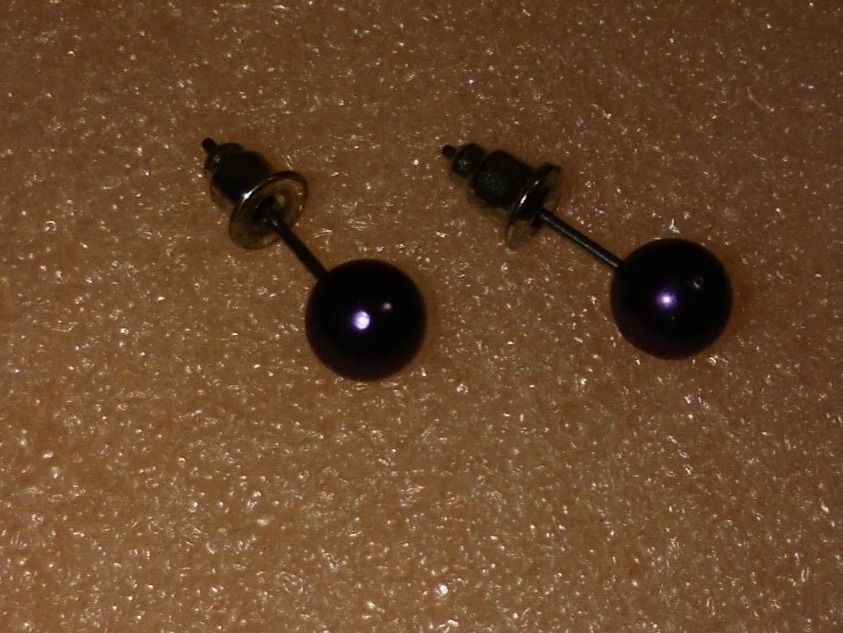 Orecchini pendenti & Orecchini a lobo: ohrringe modeschmuck,,künstliche perle,,,lela farbe – Nuovo (secondo la descrizione) da Basel venduto da bijoutrie_4 1