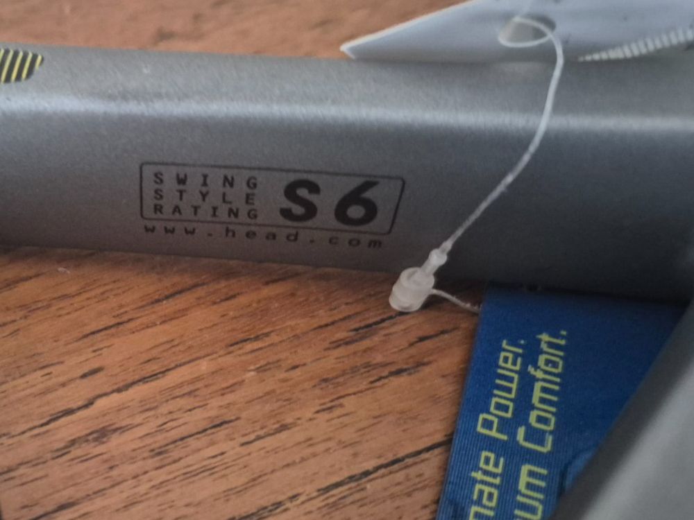 Schläger: Raquette de tennis Head Intelligence S6 neuve – Gebraucht aus Fully von tameab 2
