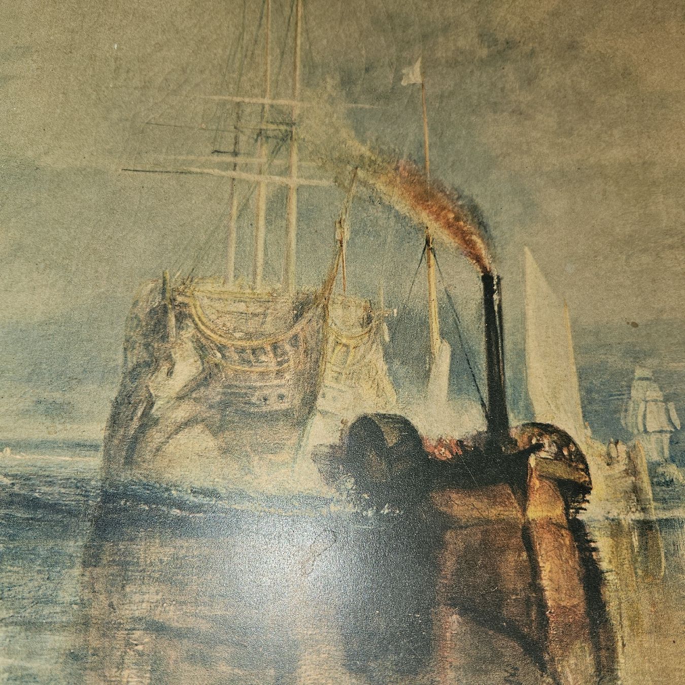 Foto & Immagini: Originaldruck, J.M.W. Turner, Das Schleppboot, antik – Usato da Kriens venduto da gra_fhn7 8