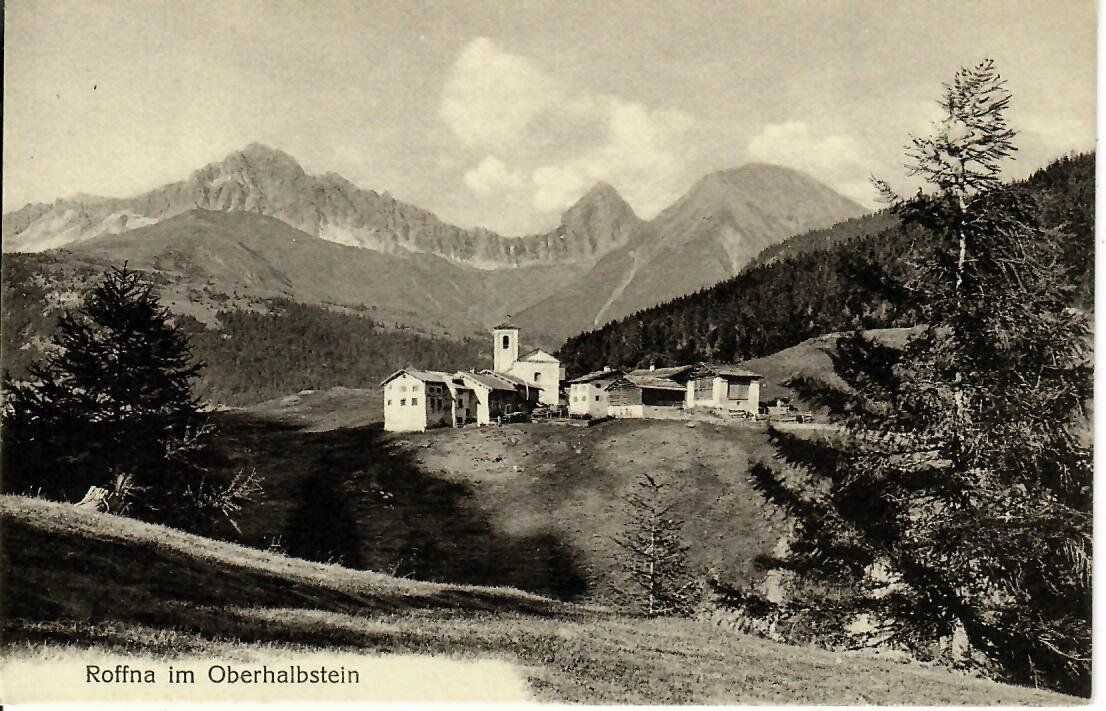 Ansichtskarten: Roffna im Oberhalbstein – Gebraucht aus Hochdorf von Ziegel-16