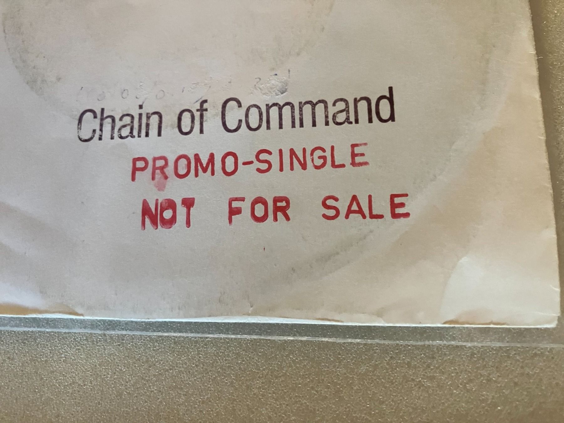 Dischi in vinile: Chain Of Command – Usato da Aarwangen venduto da Jukebox3 1
