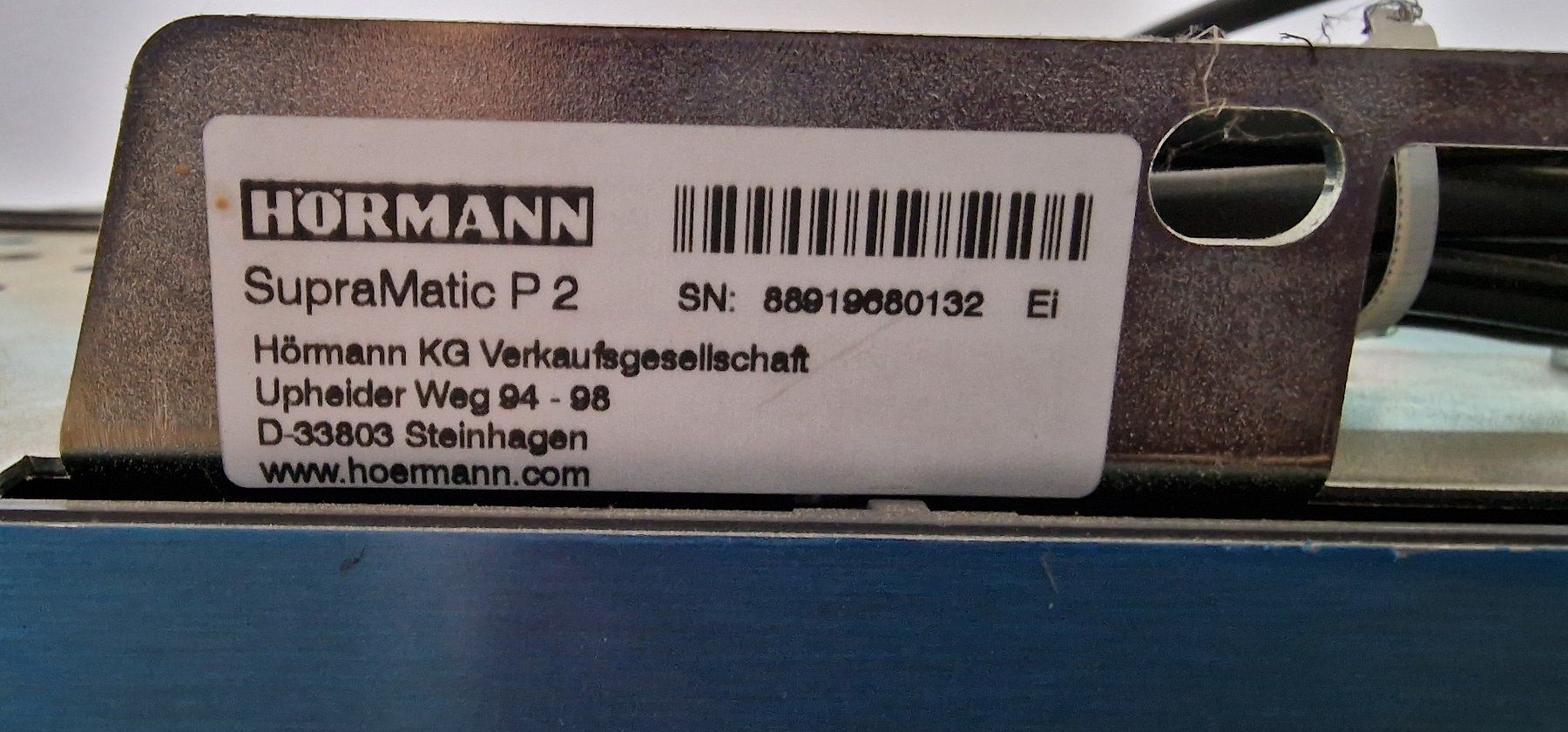 Hörmann Altro Materiale elettrico: Hörmann Garagentorantrieb SupraMatic P2 – Usato da Illighausen venduto da  2
