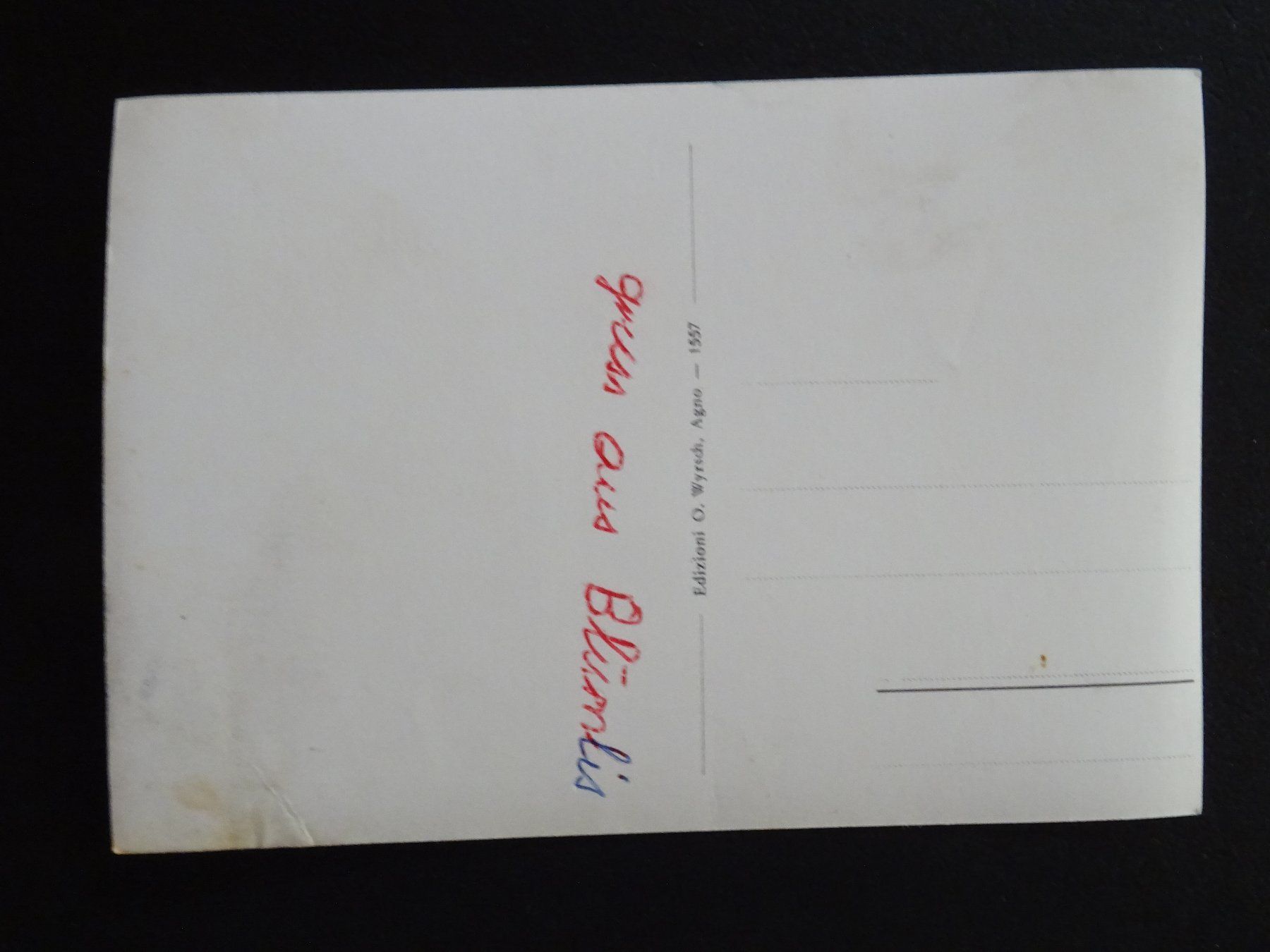 Cartoline postali: Postkarte Wirtschaft & Pension Blümlismatt – Usato da Rothrist venduto da heinrich1966 1
