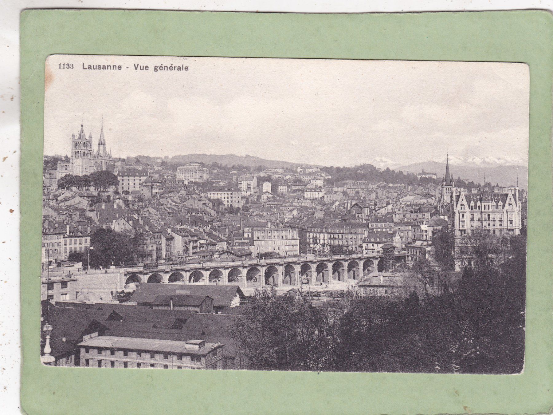 Cartoline postali: Lausanne 1910 – Usato da Herisau venduto da Lisegrat2008