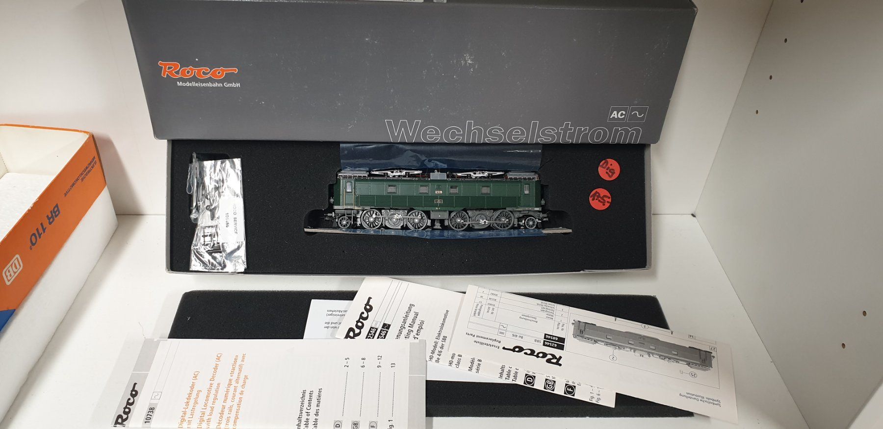 Roco Modelleisenbahnen: Roco SBB Be4/6  Digital H0/AC 68546 – Gebraucht aus Geroldswil von TopTrain54