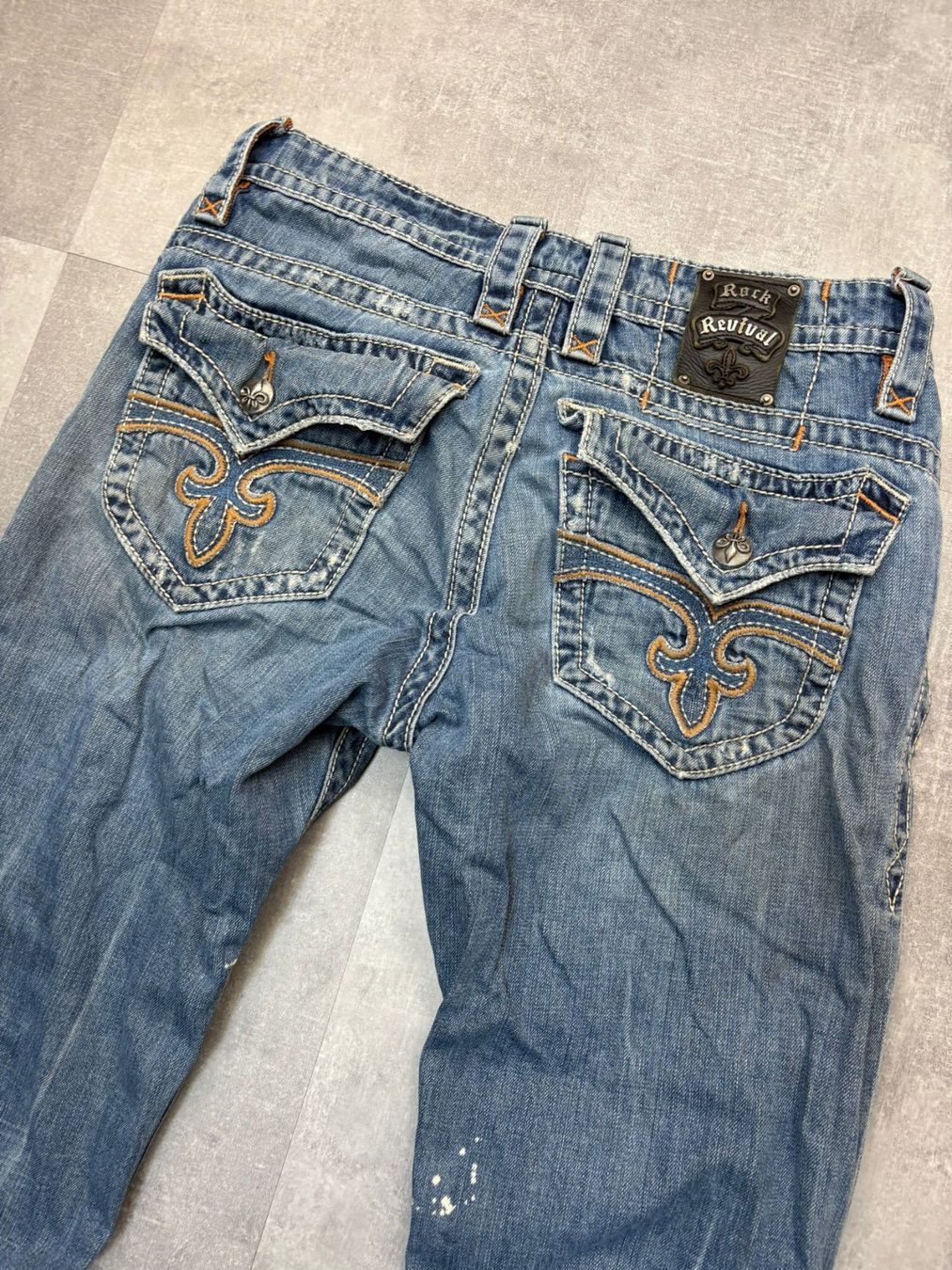 Jeans: Rock Revival Straight Jeans - Grösse L/32 – Usato da Werdenberg venduto da hase.vintage